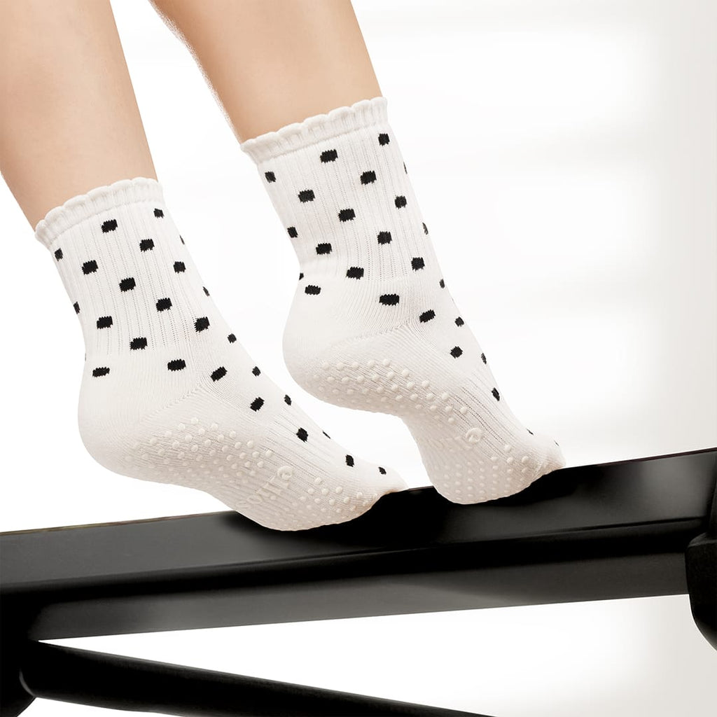 Vanilla Polka Dots