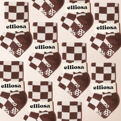 Grip Checkered - Chocolate
