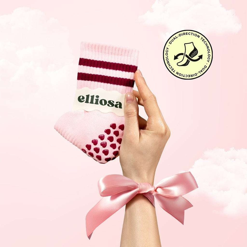 Grip Stripes - Soft Pink