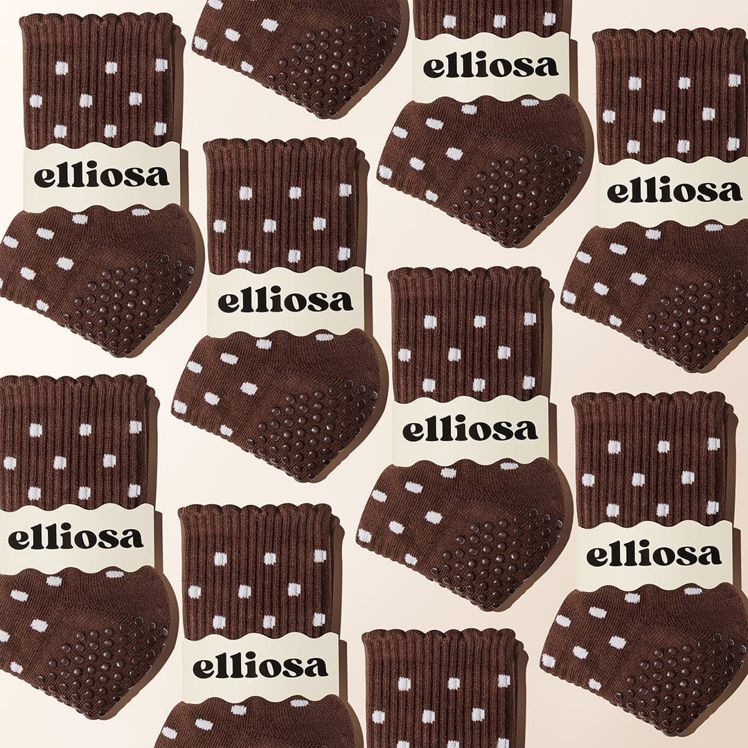Espresso Polka Dots