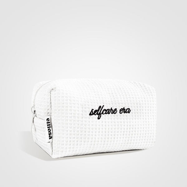 Selfcare Era Waffle Pouch Bag