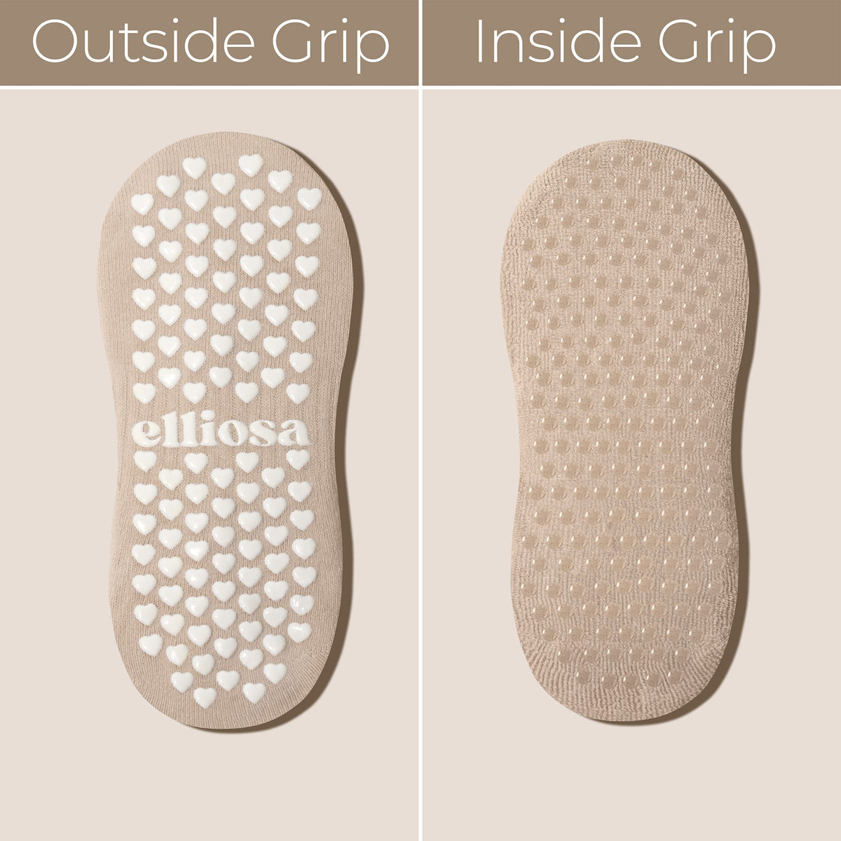 Grip Stripes - Oat Milk