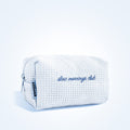 Slow Mornings Waffle Pouch Bag