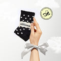 Noir Polka Dots