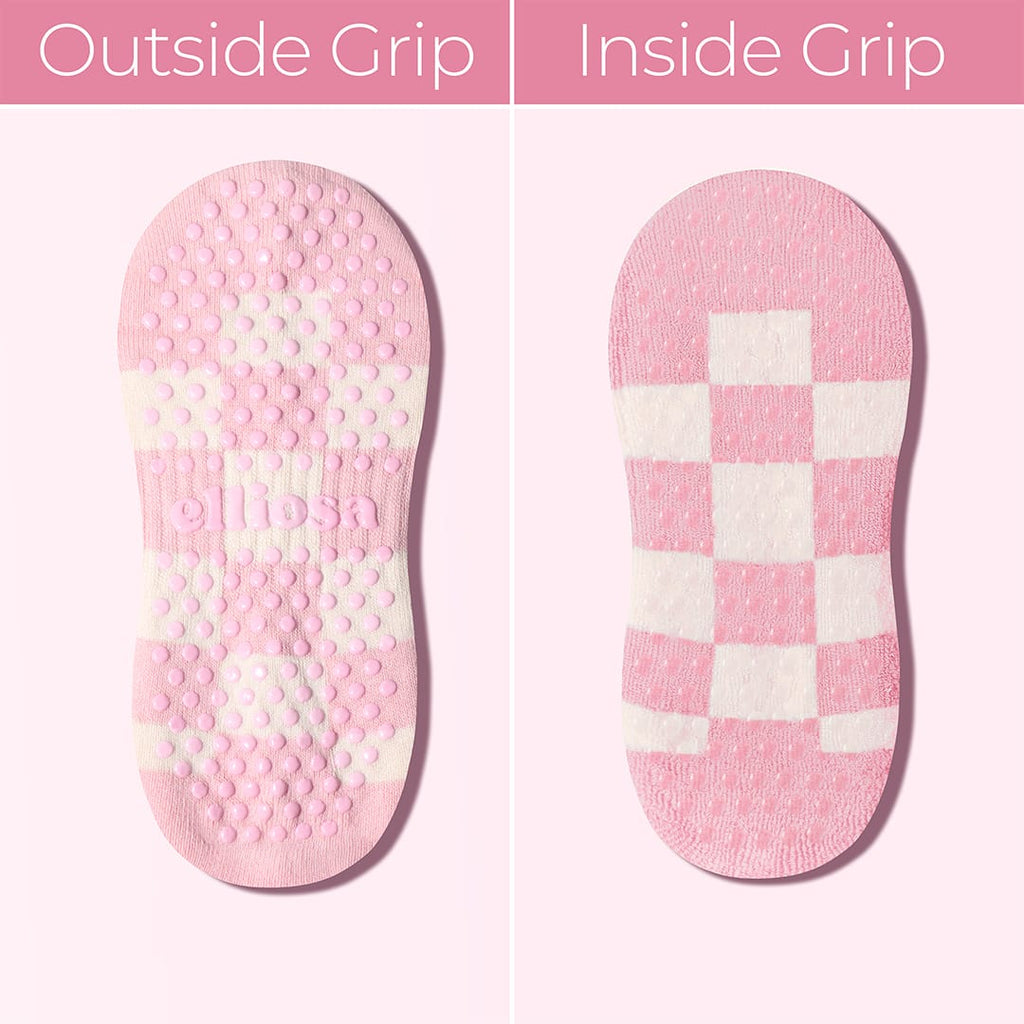 Grip Checkered - Soft Pink