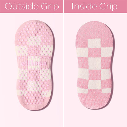 Grip Checkered - Soft Pink