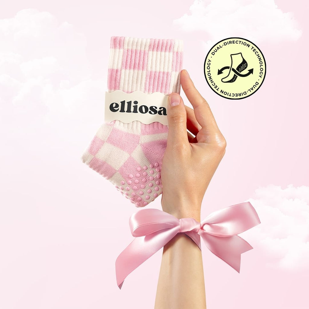 Grip Checkered - Soft Pink