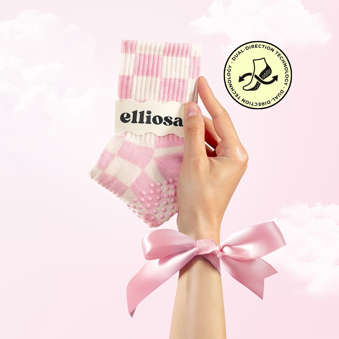 Grip Checkered - Soft Pink