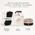 The Everyday Rotation Kit (6 Pairs + Wash Bag + Scrunchies)